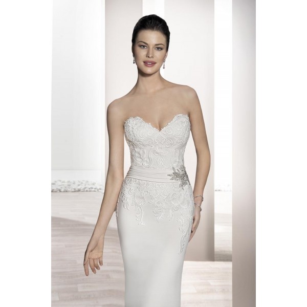 ΝΥΦΙΚΟ DEMETRIOS CREPE CREAM & WHITE ΚΩΔ.1069915